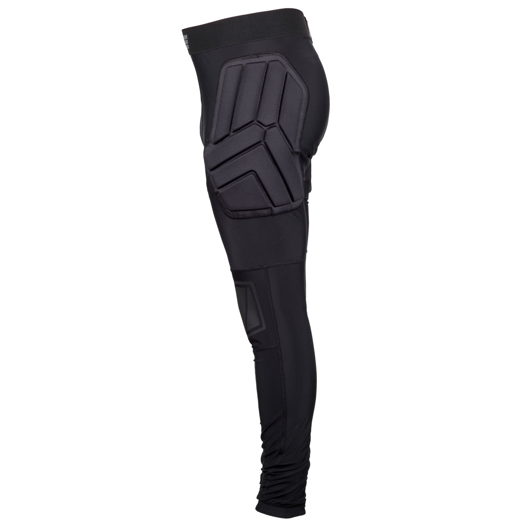 Mustat POWER ARMOUR TROUSERS maalivahdin suojahousut paksuilla sivusuojilla