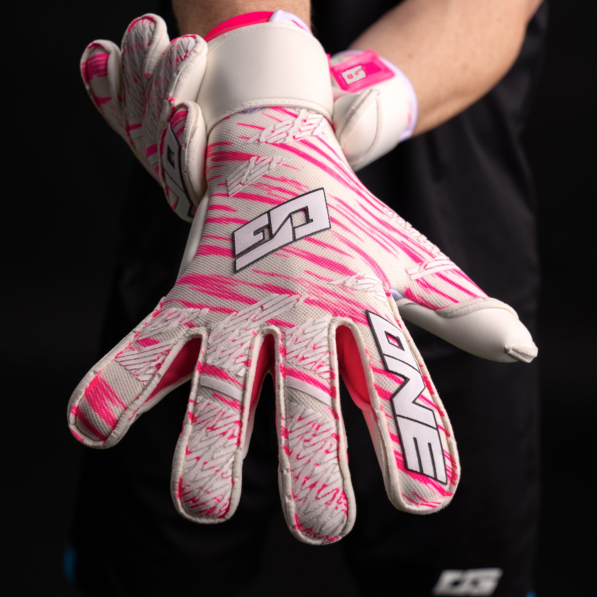 One Glove Amped White Valkoinen Maalivahdin hanskat