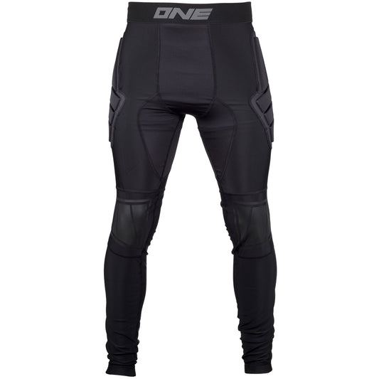 One Glove Junior Power Armour Trousers Juniori Maalivahdin suojahousut Edestä