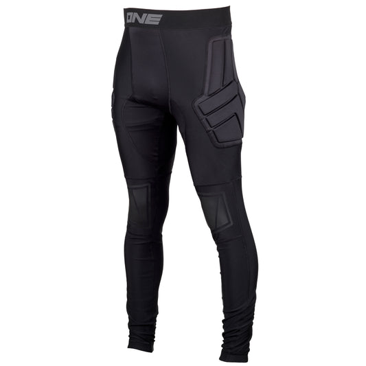 ONE GLOVE POWER ARMOUR TROUSERS maalivahdin suojahousut edestä katsottuna