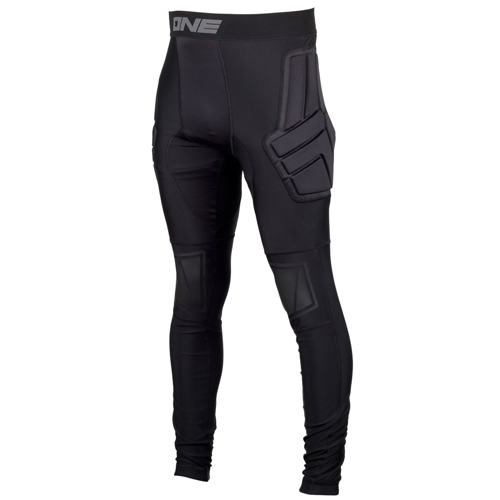 ONE GLOVE POWER ARMOUR TROUSERS maalivahdin suojahousut edestä katsottuna