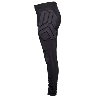 Mustat POWER ARMOUR TROUSERS maalivahdin suojahousut paksuilla sivusuojilla
